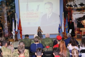 12 ноября 2019 года в музее боевой славы прошло Торжественное мероприятие "М. Т. Калашников - человек легенда"